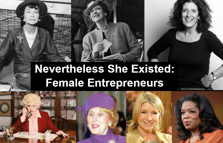 Molly Gaebe: "Nevertheless She Existed: Female Entrepreneurs"